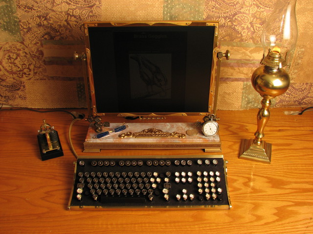the steampunk desktop