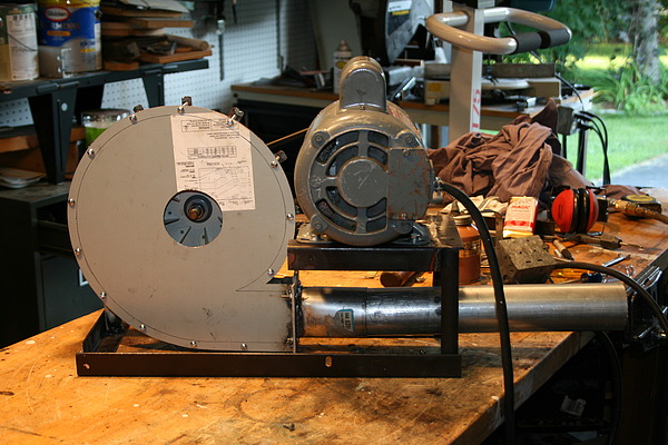 Gasoline and Waste Oil Foundry Burner