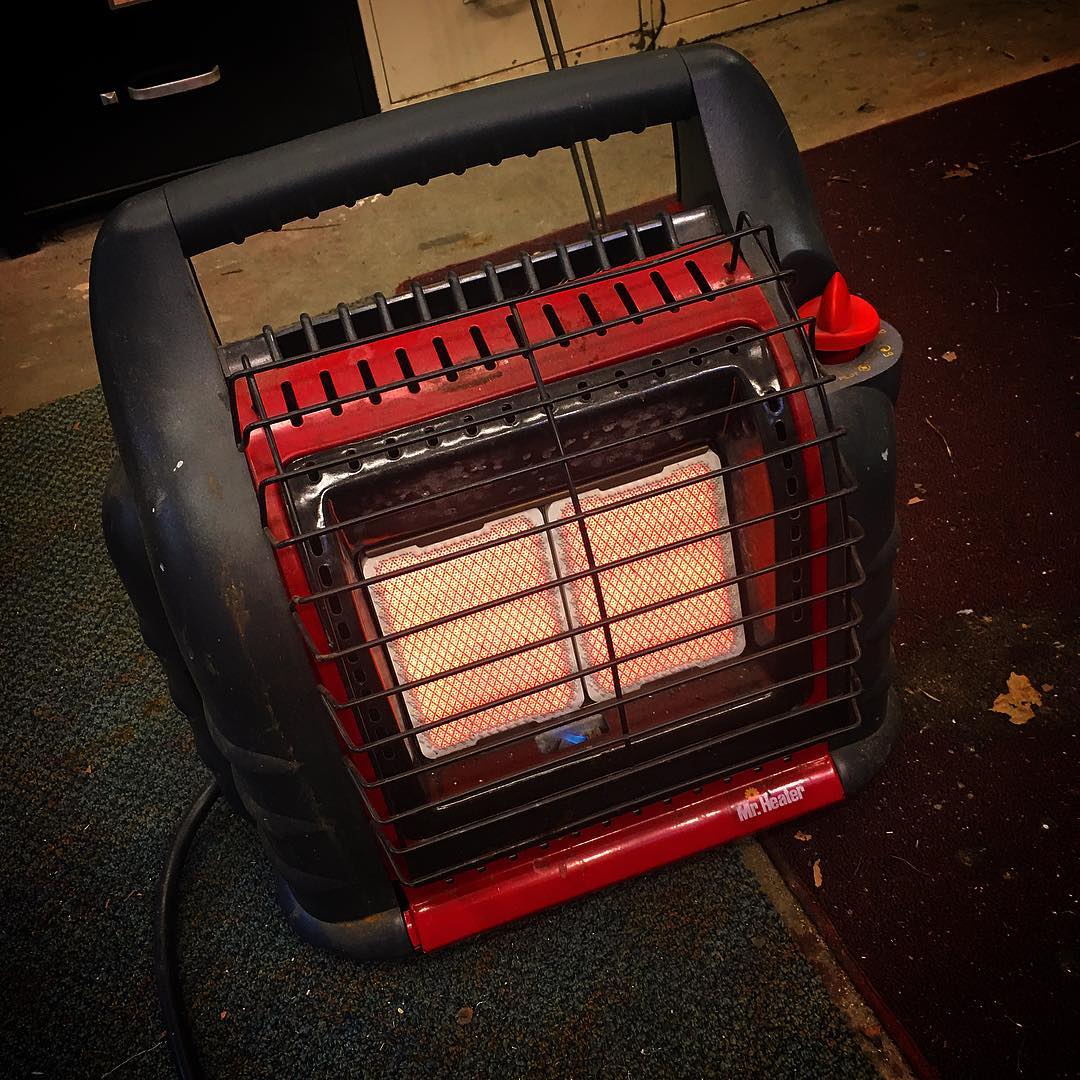 Mr. Heater is my new BFF. I love him.