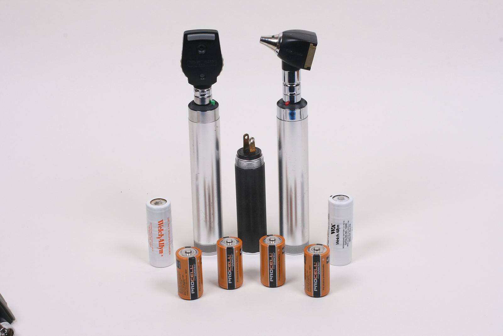 Converting Welch Allyn Otoscope & Opthalmoscope to “C” Batteries