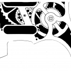 Steampunk Strat Original Artwork
