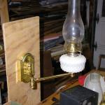 Swing-arm Kerosene Wall Lamp