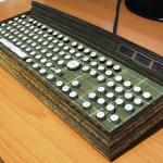 Wooden Steampunk Keyboard Mod